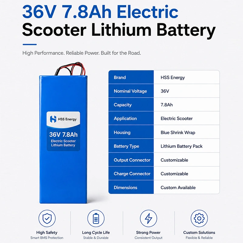 Bateri Litium Skuter Elektrik 36V 7.8Ah