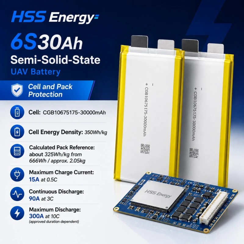Bateri UAV 6S 30000mAh