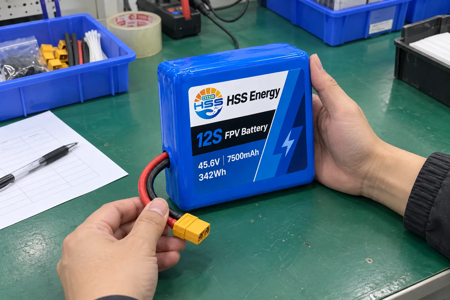 12S 7500mAh FPV Battery